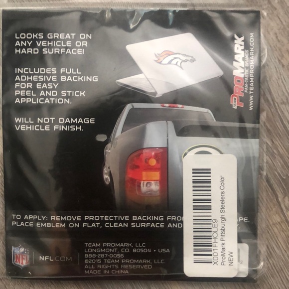 🛑SOLD🛑NFL Steelers Team Emblem and Face Mask - Picture 5 of 5